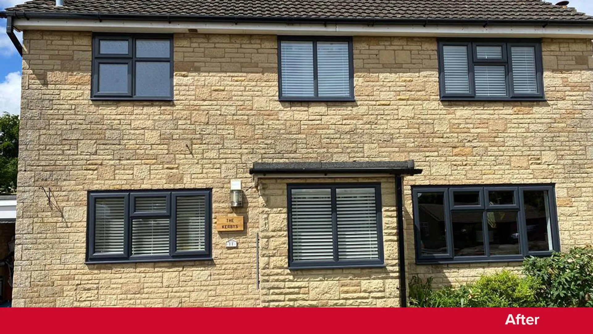 After replacement windows