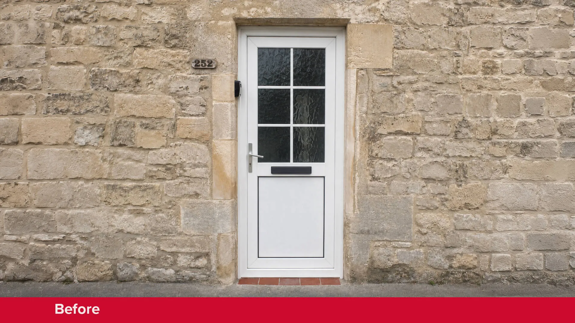 Before Replacement Doors