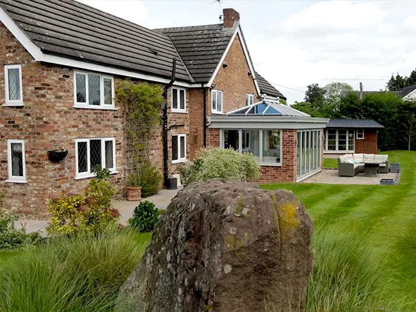 Living Space Extension with Bi-Folding Doors