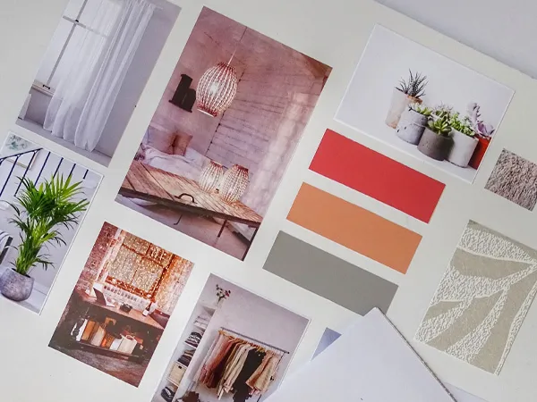 Living Spaces Moodboard