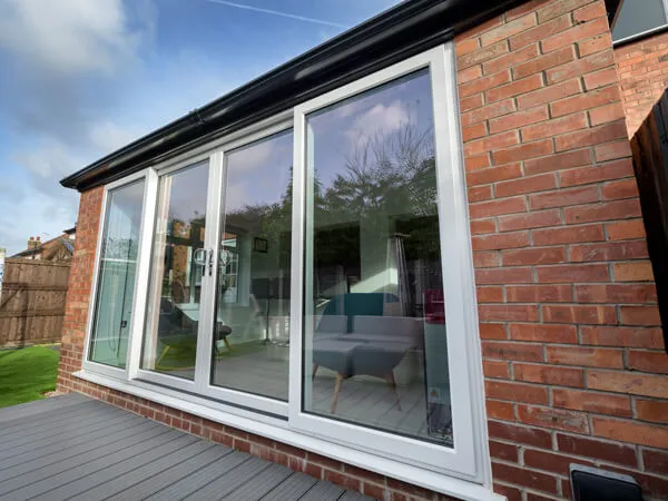 Replacement Patio Doors on Conservatory Upgrade