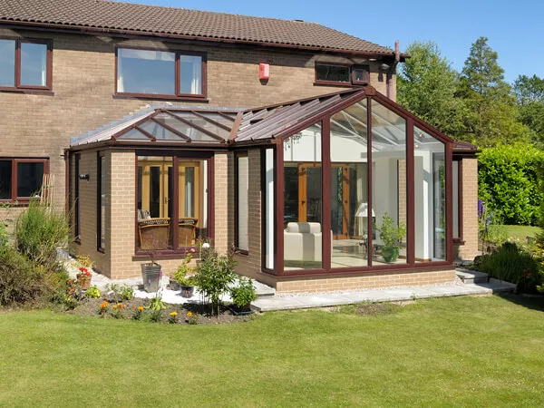 Large Glass Fronted Conservatory