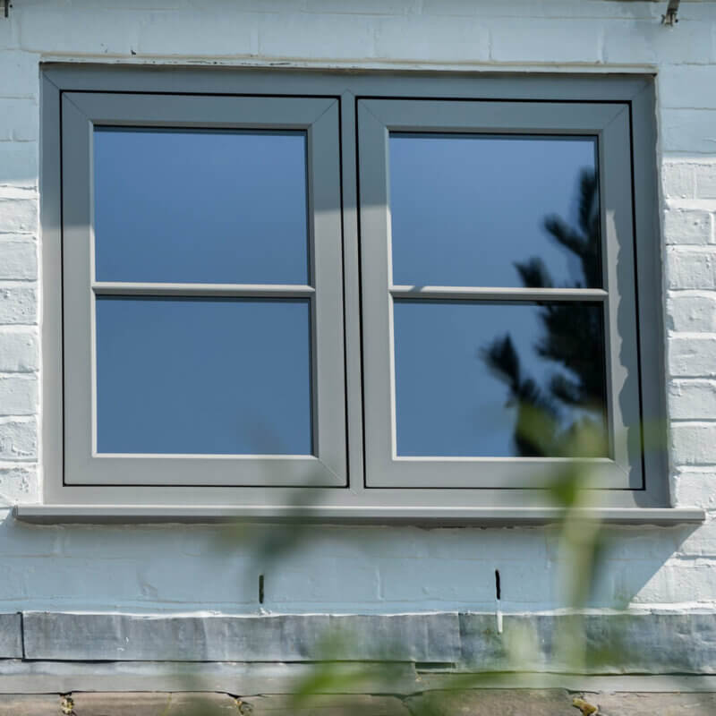 Grey Envisage Flush Windows