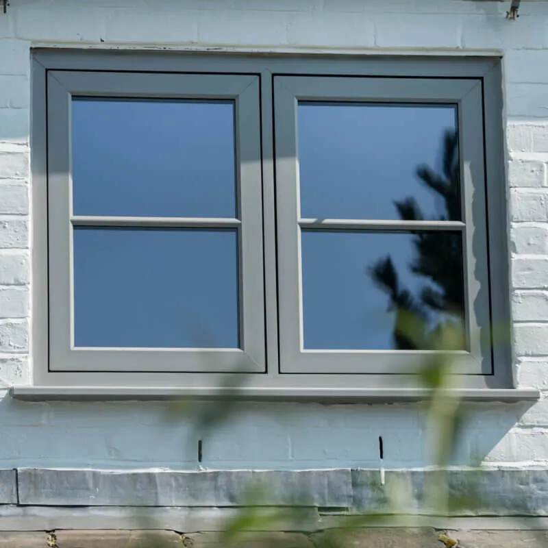 Grey Envisage Flush Windows