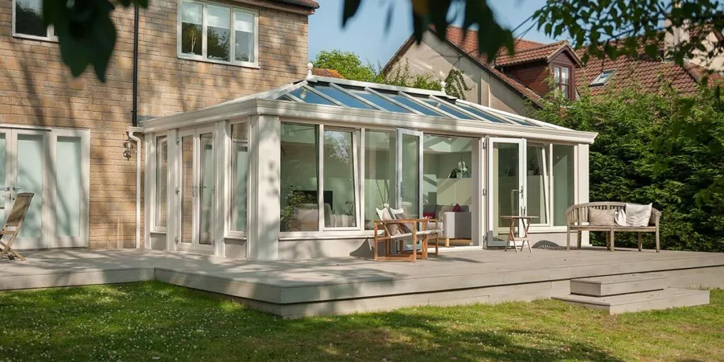 Large Cream Loggia Conservatory