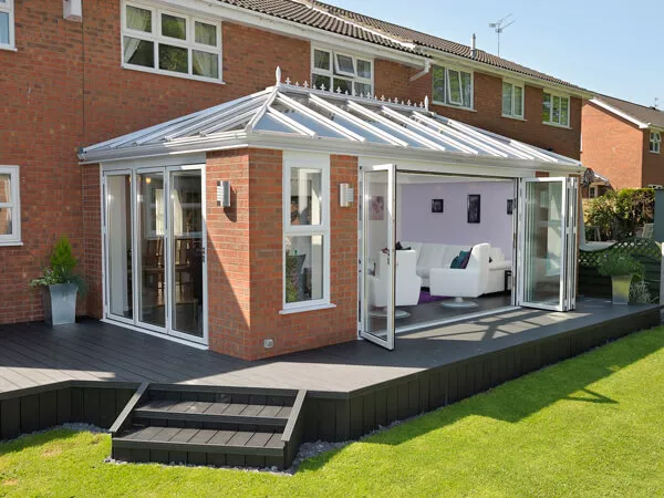 Modern Orangery with Bi-Fold Doors