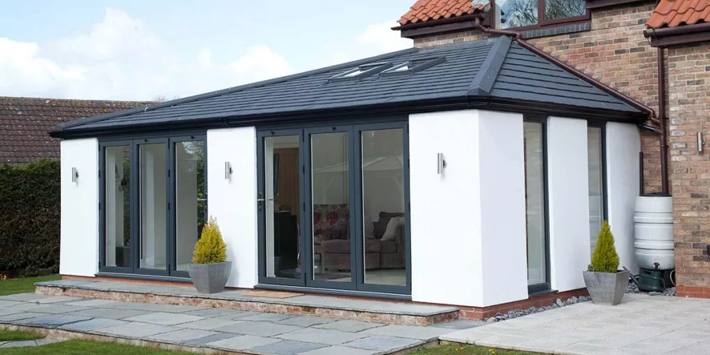 Solid Tiled Roof Orangery