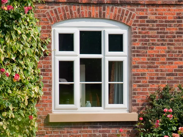 White UPVC Cottage Windows