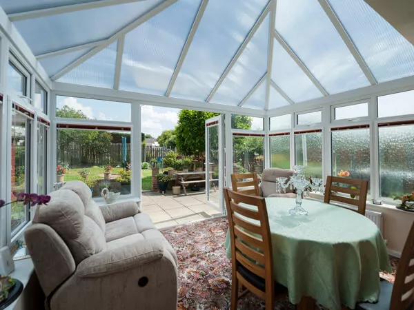 UPVC Conservatory with French Doors